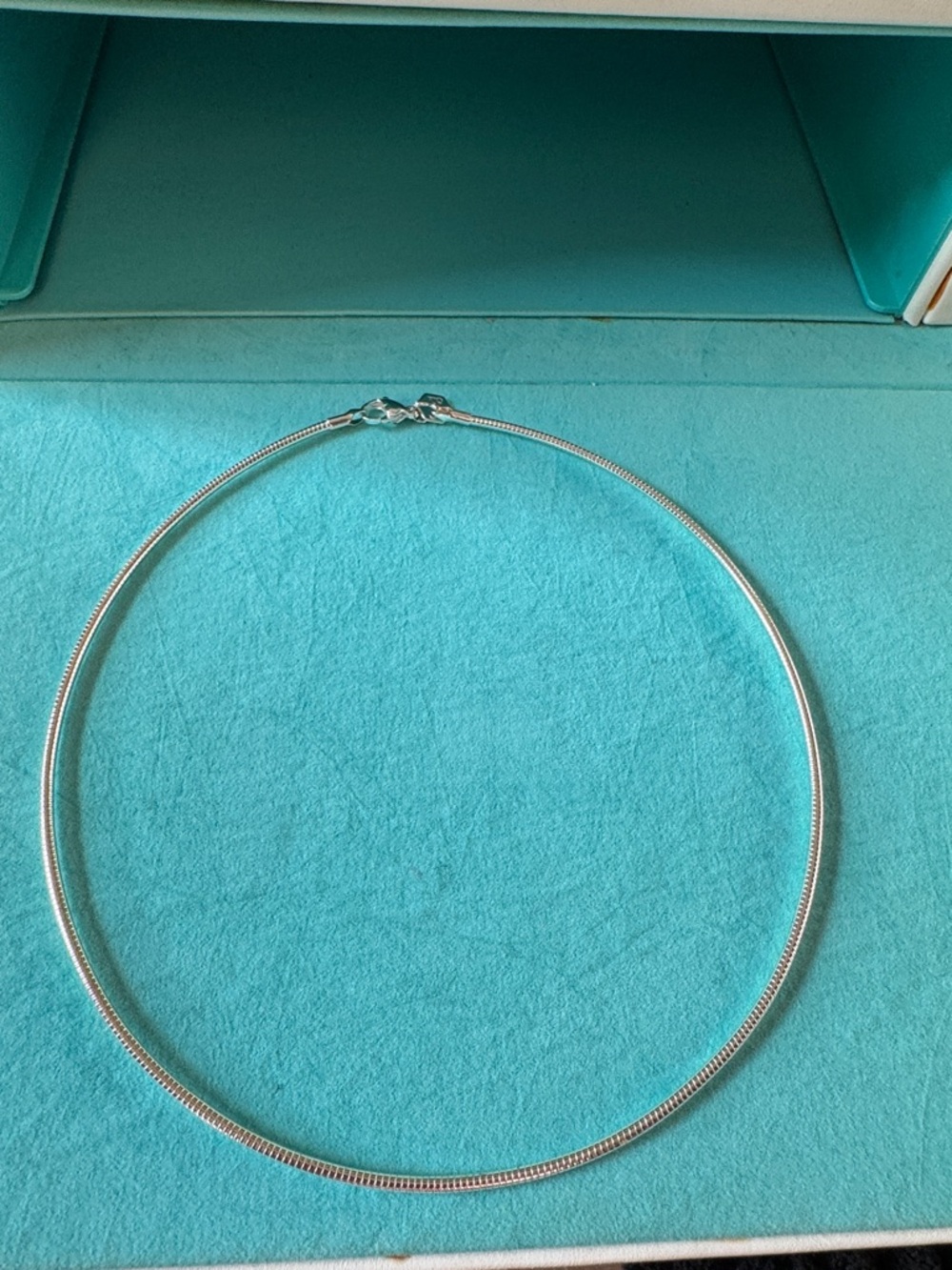 Origami Owl Silver Snake Chain Necklace